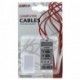 Spojka RJ45, bílá, nekřížená