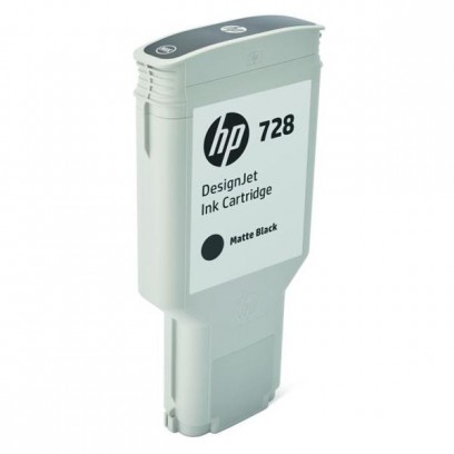 HP originální ink F9J68A, HP 728, matte black, 300ml, HP DesignJet T730, DesignJet T830, DesignJet T830 MFP