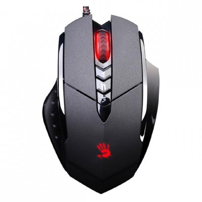 A4tech Myš Bloody V7, 3200DPI, optická, 7tl., 1 kolečko, drátová USB, černá, herní, V-Track, LAGLESS SHOTING, CORE 2