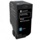 Lexmark originální toner 84C2HC0, cyan, 16000str., return, Lexmark CX725de, CX725dhe, CX725dthe