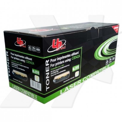 UPrint kompatibilní toner s CB542A, yellow, 1400str., H.125YE, HL-25YE, pro HP Color LaserJet CP1215, 1515, 1518