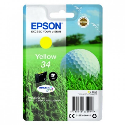 Epson 34 žlutá, 4.2ml