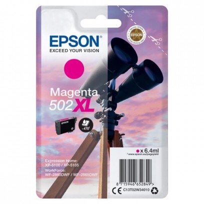 Epson 502XL červená, 6.4ml
