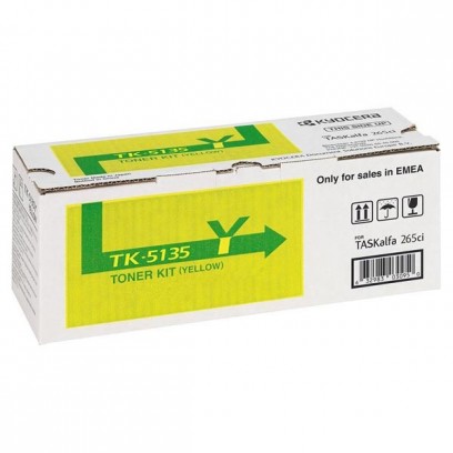 Kyocera originální toner TK-5135Y, yellow, 5000str., 1T02PAANL0, Kyocera TASKalfa 265ci, 266ci