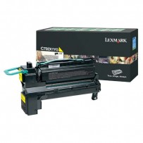 Lexmark originální toner C792X1YG, yellow, 20000str., return, extra high capacity, Lexmark C792de, C792e, C792dhe, C792dte