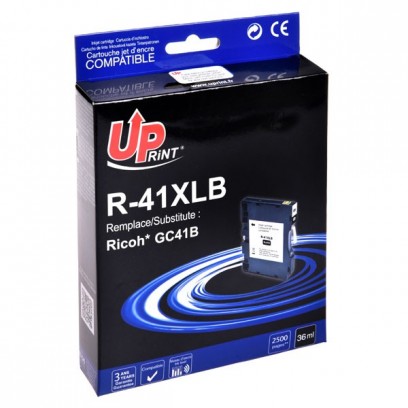 Kompatibilní gelová náplň Ricoh GC41HK černá