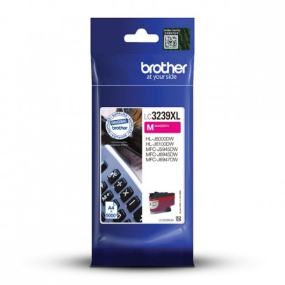 Brother originální ink LC-3239XLM, magenta, 5000str., Brother MFC-J5945DW, MFC-J6945DW, MFC-J6947DW