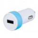 AVACOM nabíječka do auta s výstupem USB 5V/1A, bílo-modrá barva