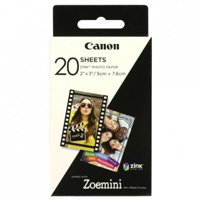 Fotopapír termální Canon ZINK lesklý 20 ks (pro Canon Zoemini)