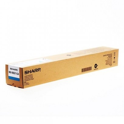 Sharp originální toner MX60GTCA, MX61GTCA, cyan, 24000str., Sharp MX-3050N/3060N/3070N/3550N/3560N/3570N/4050N
