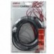 UTP patchcord, Cat.5e, RJ45 M-15m, nestíněný, křížený, šedy k propojení 2 PC