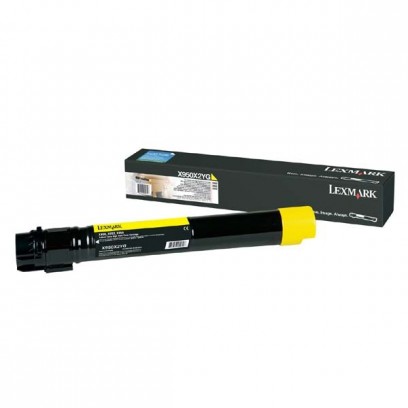 Lexmark originální toner X950X2YG, yellow, 24000str., extra high capacity, Lexmark X950, X952, X954