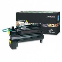 Lexmark originální toner C792A1YG, yellow, 6000str., Lexmark C792, X792