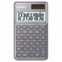 Casio Kalkulačka SL 1000 SC BU, stříbrná, desetimístná, duální napájení