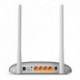 TP-LINK modem s routerem TD-W9960 2.4GHz, IPv6, 300Mbps, externí pevná anténa, 802.11n, VDSL/ADSL, rodičovská ochrana, přepěť...