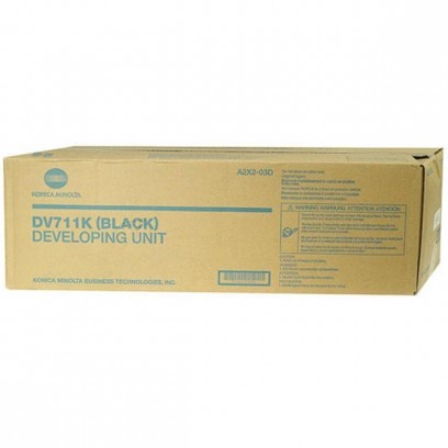 Konica Minolta originální toner A2X2-03D, black, 1200000str., DV-711K, Konica Minolta Bizhub C654