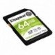 Kingston paměťová karta Canvas Select Plus, 64GB, SDXC, SDC2/64GB, UHS-I U3 (Class 10), A1