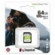 Kingston paměťová karta Canvas Select Plus, 64GB, SDXC, SDC2/64GB, UHS-I U3 (Class 10), A1