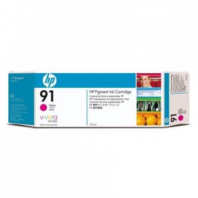 HP originální ink C9468A, HP 91, magenta, 775ml, HP Designjet Z6100