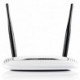 TP-LINK router TL-WR841N 2.4GHz, extender, přístupový bod, IPv6, 300Mbps, externí pevná anténa, 802.11n, síť pro hosty, WISP