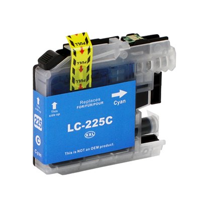 Kompatibilní Brother LC-225XLC modrá