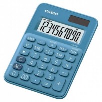 Casio Kalkulačka MS 7 UC BU, modrá, desetimístná, duální napájení