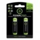 Baterie Ni-MH, AAA nabíjecí, 1.2V, 900 mAh, Powerton, box, 12x2-pack, PROMO 2-pack 11+1 ZDARMA (22+2 ks ZDARMA)