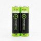 Baterie Ni-MH, AA nabíjecí, 1.2V, 2500mAh, Powerton, blistr, 2-pack