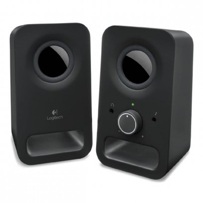 Logitech reproduktory Z150, 2.0, 3W, černé, regulace hlasitosti, přenosné, 150Hz-20kHz