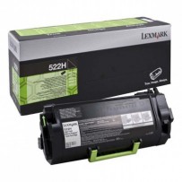 Lexmark originální toner 52D2H0E, black, 25000str., 522HE, Lexmark MS810 de, MS810 dn, O