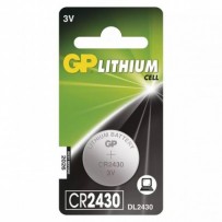 Baterie lithiová, CR2430, 3V, GP, blistr, 1-pack