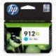 HP originální ink 3YL81AE301, HP 912XL, cyan, blistr, 700str., high capacity, HP Officejet 8012, 8013, 8014, 8015 Officejet P...