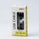 Kabel USB (3.2 gen 2), USB C M- USB C M, 1m, Power Delivery 100W, 10 Gb/s, 20V/5A, černý, Logo, box, nylonové opletení, hliní...
