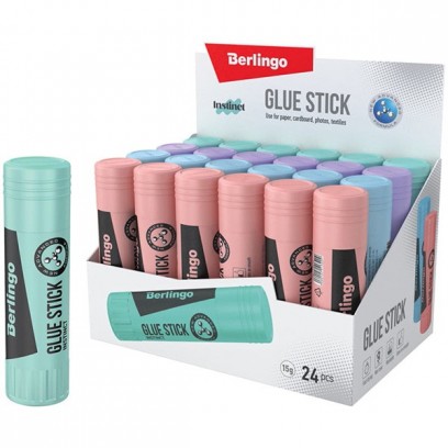 Lepidlo tyčinka Instinct, color, 15g, 24ks, Berlingo