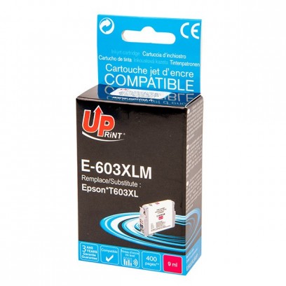 UPrint kompatibilní ink s C13T03A34010, 603XL, magenta, 400str., 9ml, E-603XLM, pro Epson Expression Home XP-2100, 2105, 3100...