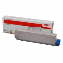 OKI originální toner 44844613, yellow, 7300str., OKI C822