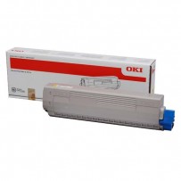 OKI originální toner 44844505, yellow, 10000str., OKI C831, 841