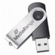 MediaRange USB flash disk, USB 2.0, 32GB, černý, MR911, USB A, swivel
