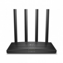TP-LINK router Archer C6 V3 2.4GHz a 5GHz, extender, přístupový bod, IPv6, 1200Mbps, externí pevná anténa, 802.11ac, Gigabyto...