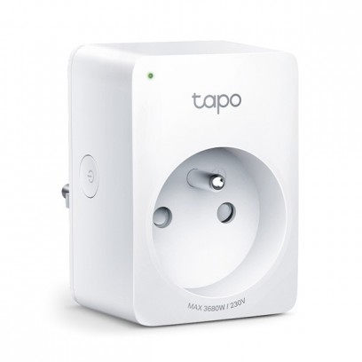 Chytrá zásuvka Tapo P110 220-240 V 50/60 Hz, dle dosahu WiFi, MAX.3680W, bílá, TP-LINK, dálkové ovládání, měření spotřeby, ov...