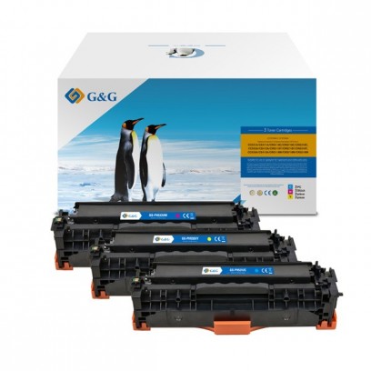 G&G kompatibilní toner s CC531A, cyan, 2800str., NT-PH531UC, HP 304A, pro HP Color LaserJet CP2020/CP2025/CP2025n/CP2025dn/CM...