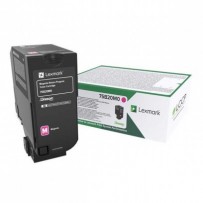 Lexmark originální toner 75B20M0, magenta, 10000str., return, Lexmark CS727de, CS728de, CX727de