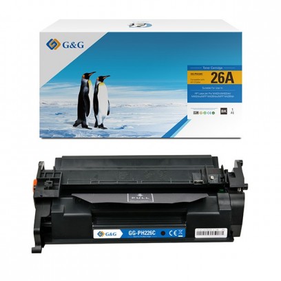 G&G kompatibilní toner s CF226A, black, 3100str., NT-PH226C, HP 26A, pro HP LaserJet Pro M402, Pro MFP M426, N