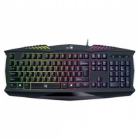 Genius GX GAMING Scorpion K220, klávesnice CZ/SK, herní, voděodolná typ drátová (USB), černá, ne