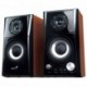 Genius reproduktory SP-HF500A v2, 2.0, 16W, hnědo-černé, regulace hlasitosti, sluchátkový výstup, 3,5 mm jack (USB)+ AUX, 100...