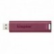 Kingston USB flash disk, USB 3.0 (3.2 Gen 2), 256GB, DataTraveler Max, vínový, DTMAXA/256GB, USB A
