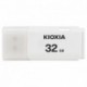 Kioxia USB flash disk, USB 2.0, 32GB, Hayabusa U202, Hayabusa U202, bílý, LU202W032GG4