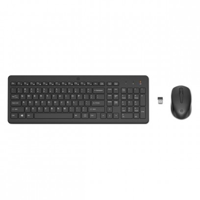 HP HP 330, Sada klávesnice s bezdrátovou optickou myší, AA, SK, ergonomická, bezdrátový přijímač USB typ 2.4 [GHz], bezdrátov...