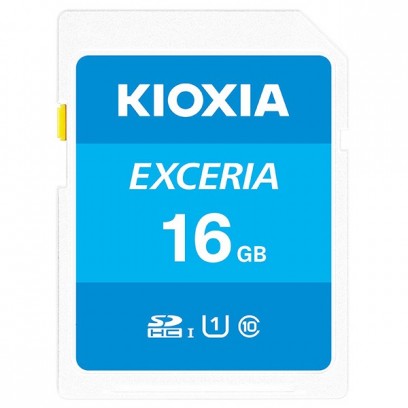 Kioxia Paměťová karta Exceria (N203), 16GB, SDHC, LNEX1L016GG4, UHS-I U1 (Class 10)