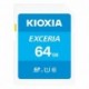 Kioxia Paměťová karta Exceria (N203), 64GB, SDXC, LNEX1L064GG4, UHS-I U1 (Class 10)